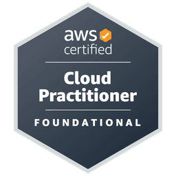 AWS Cloud Practitioner badge