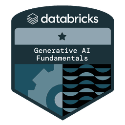 Databricks Generative AI badge