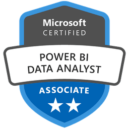 Microsoft Power BI Data Analyst Associate badge